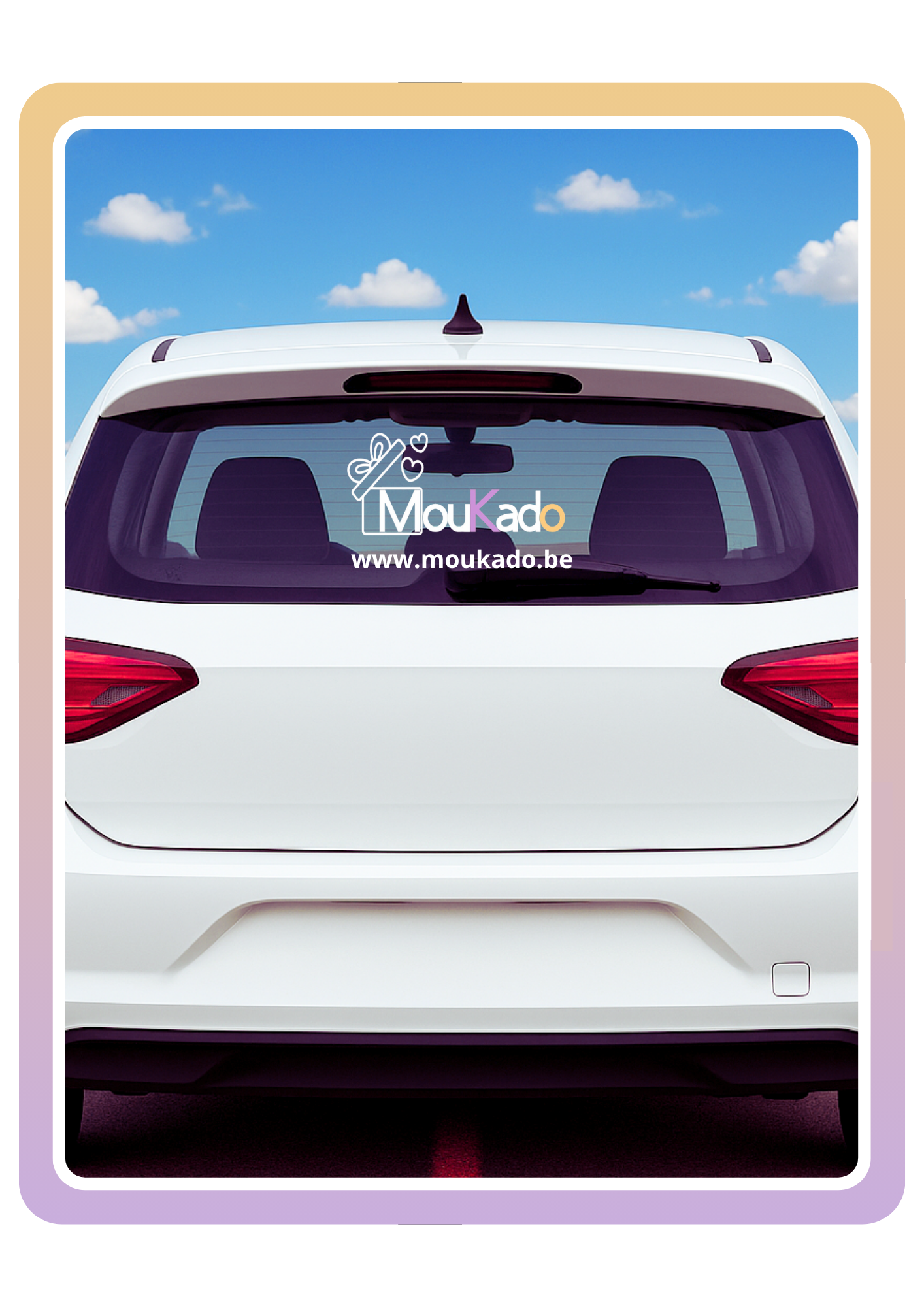 Autosticker - gepersonaliseerd