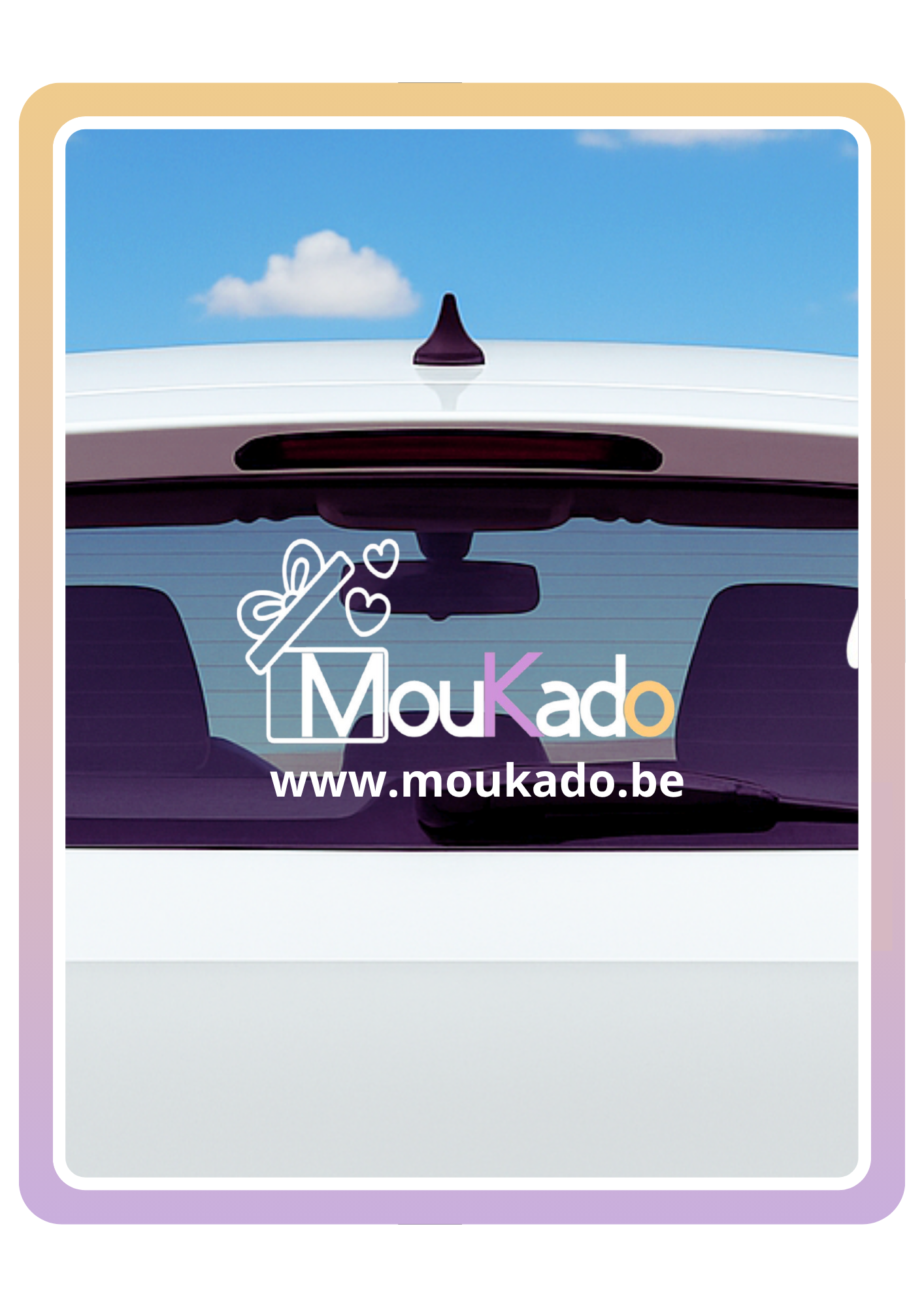 Autosticker - gepersonaliseerd