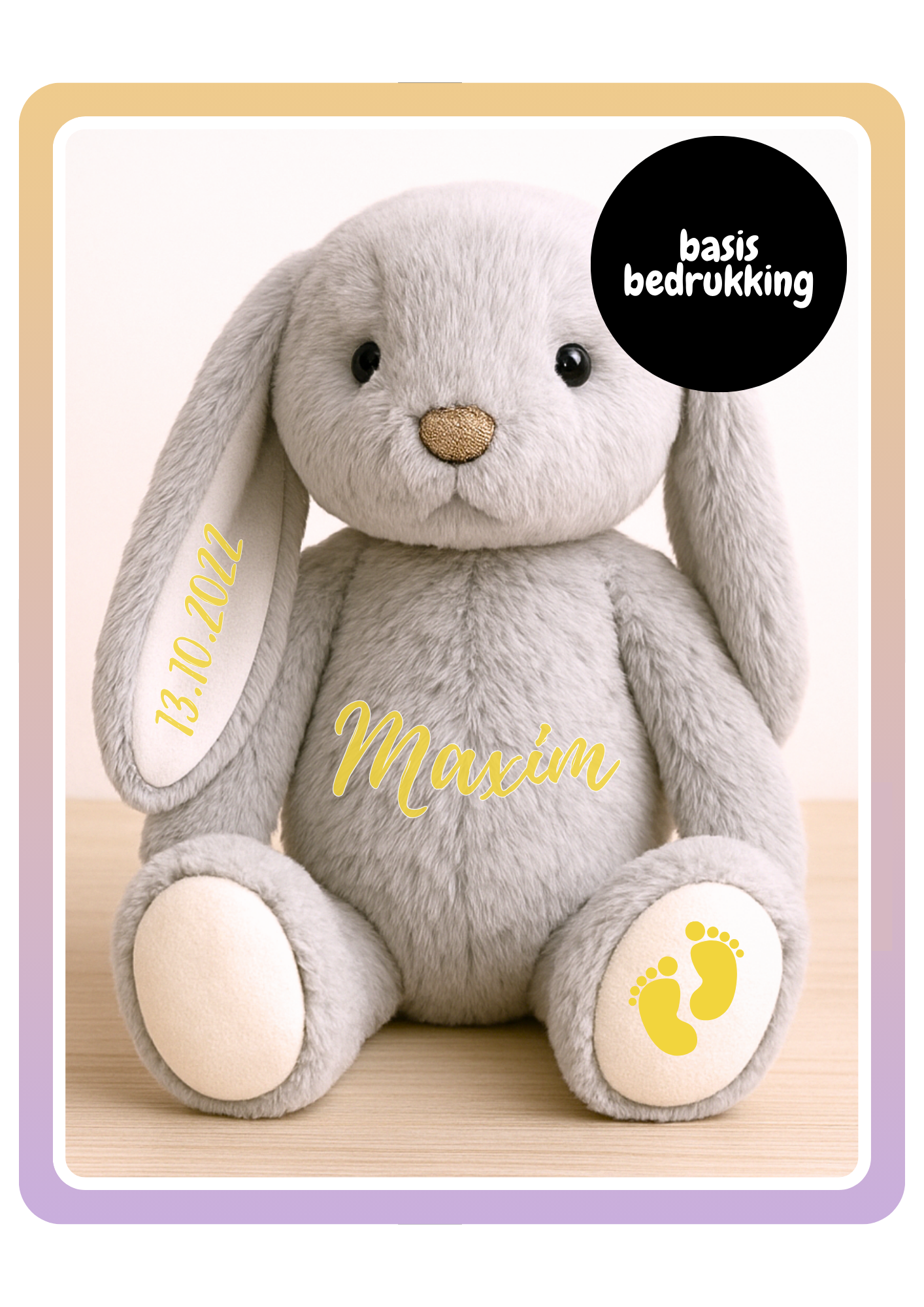 Knuffelkonijn Misty