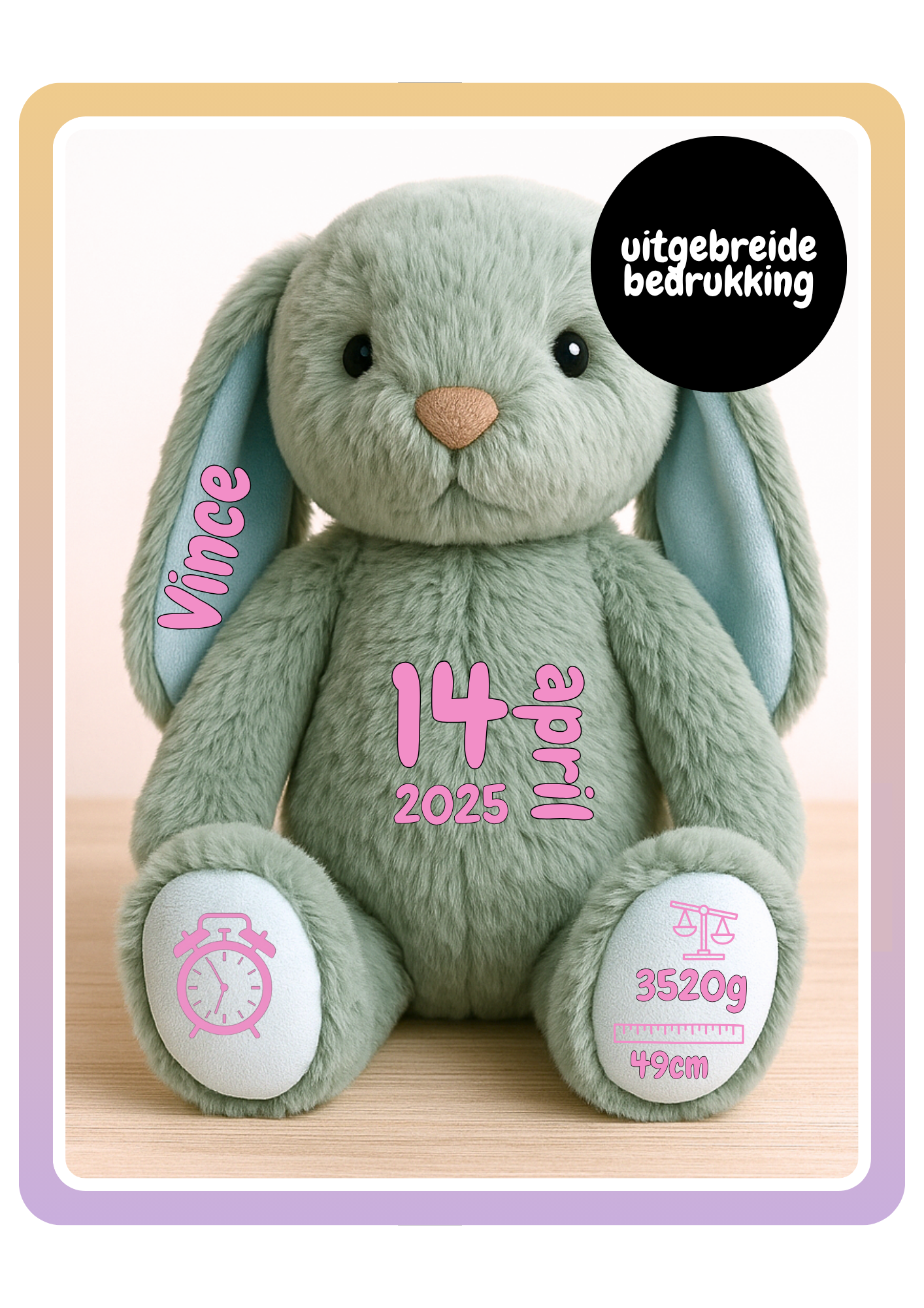 Knuffelkonijn Forrest