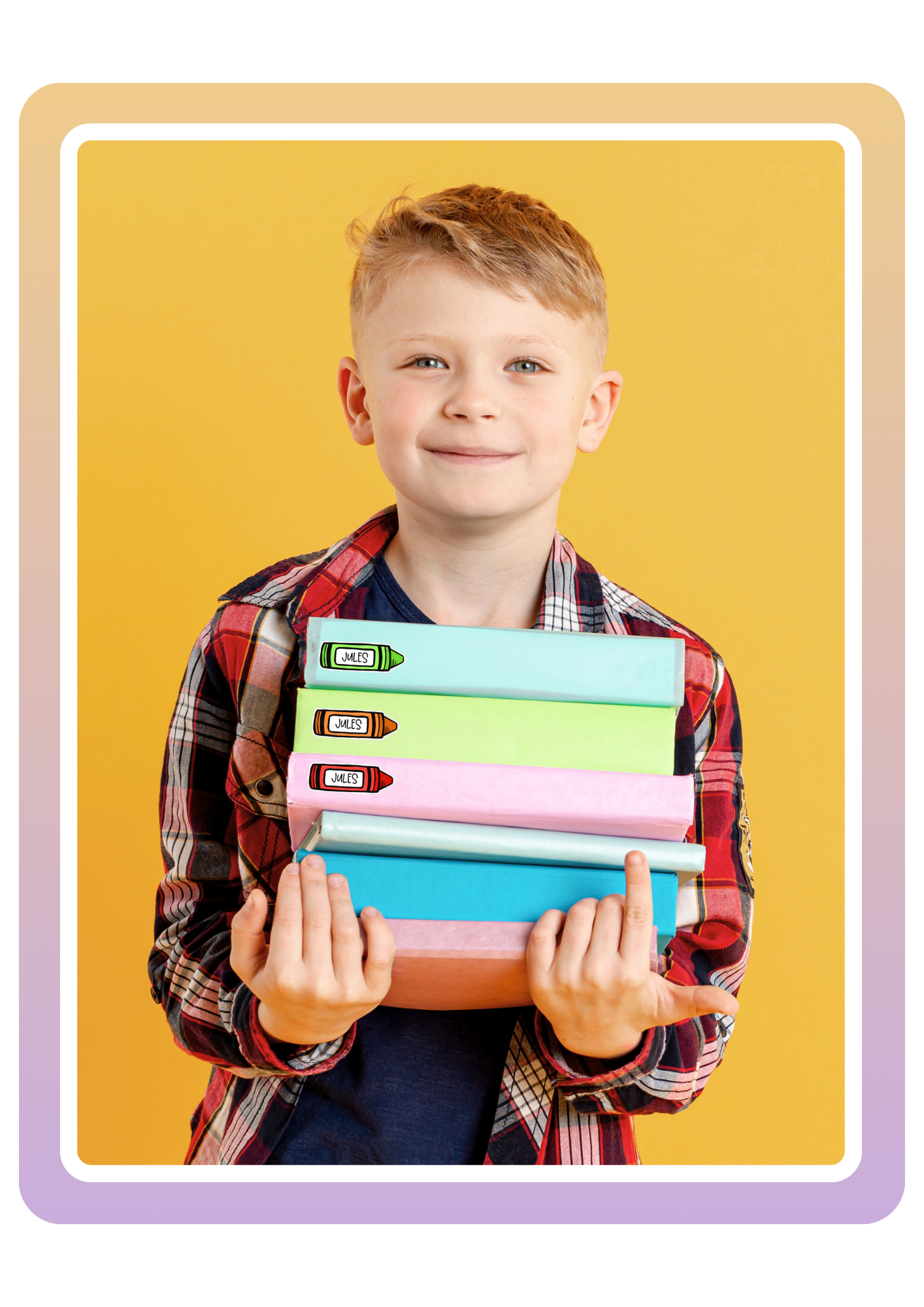 Crayon Name Labels