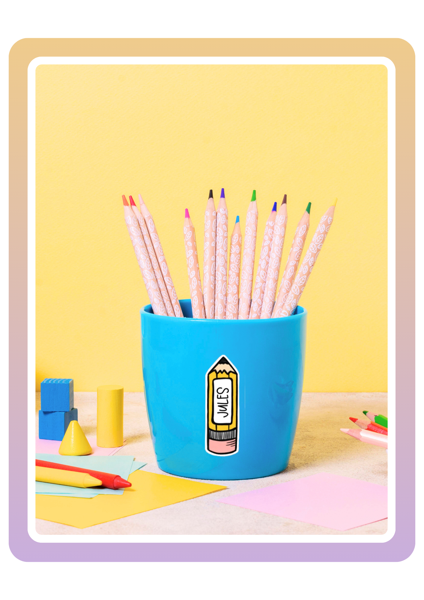 Crayon Name Labels