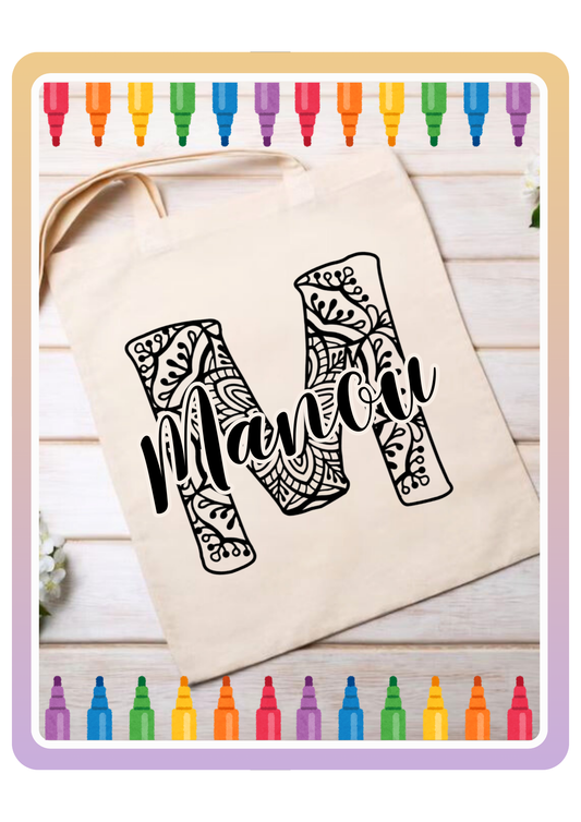 Color It! Gepersonaliseerd - Mandala Naam