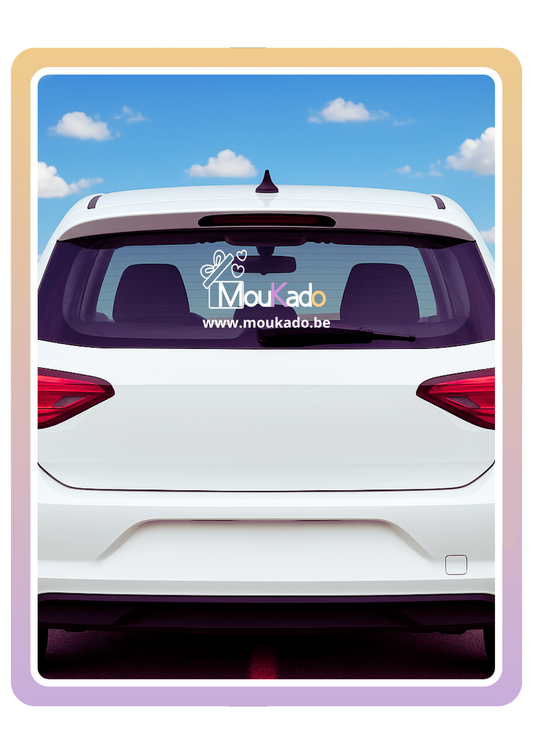 Autosticker - gepersonaliseerd