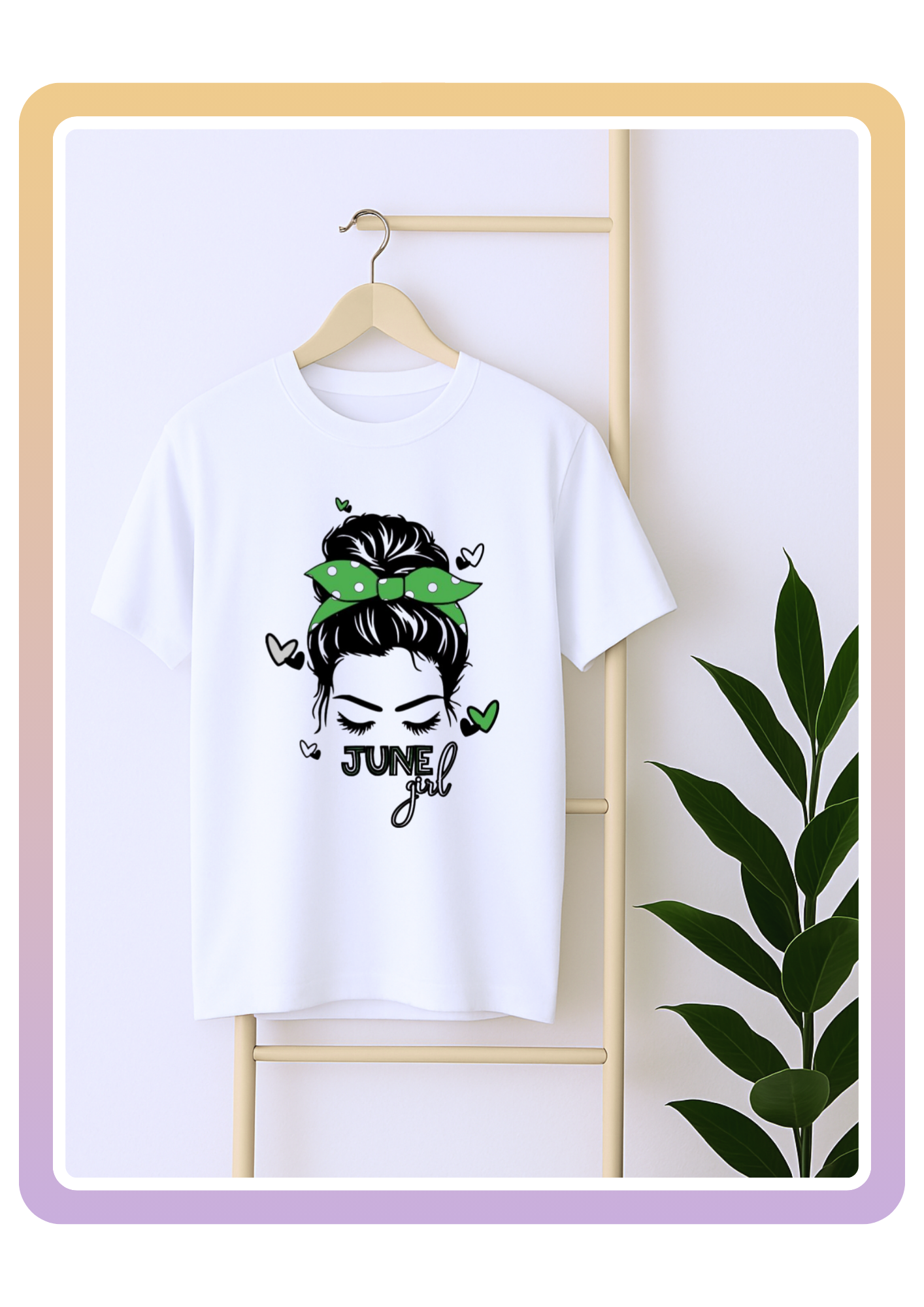 June Girl - Customizable 