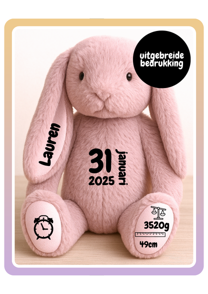 Knuffelkonijn Rosie